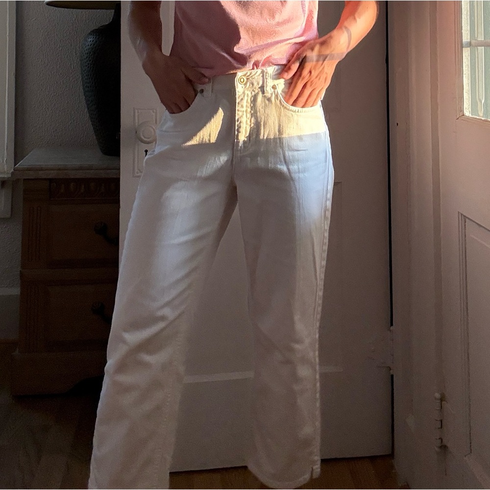White Talbots cropped pants - Picture 2 of 5
